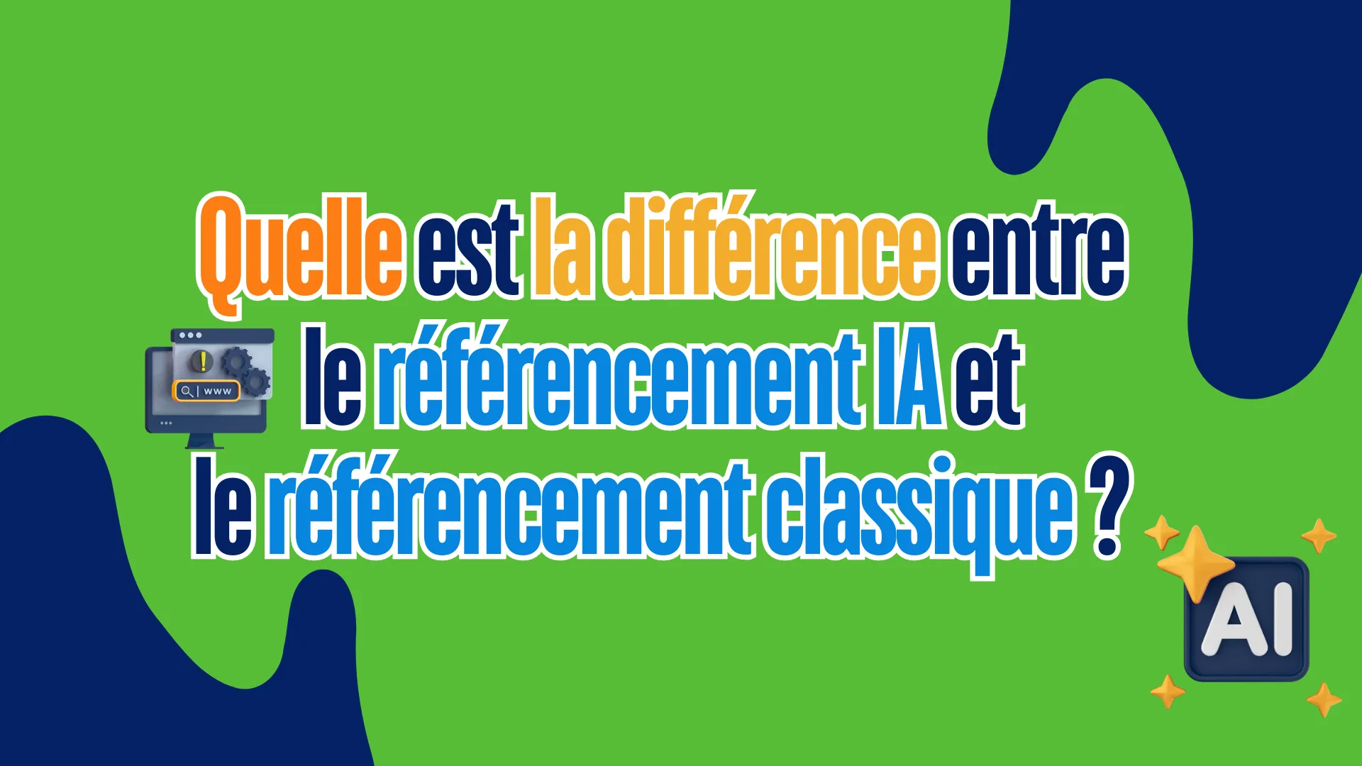 Quelle est la différence entre le référencement IA et le référencement classique